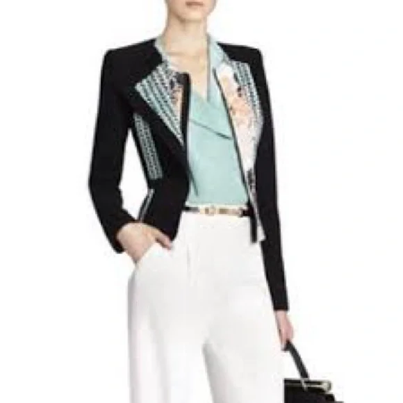 BCBG Maxazaria Multicolor Women's Jacket- Medium - Picture 2 of 5